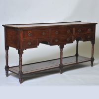 18th century Oak Potboard Dresser - Image 5