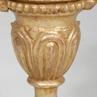 Antique Carved and Gilded Lamp - Image 3