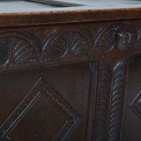 17th century Oak Coffer - Image 3