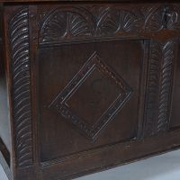 17th century Oak Coffer - Image 4