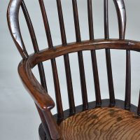 Childs Antique Windsor Rocking Chair - Image 2