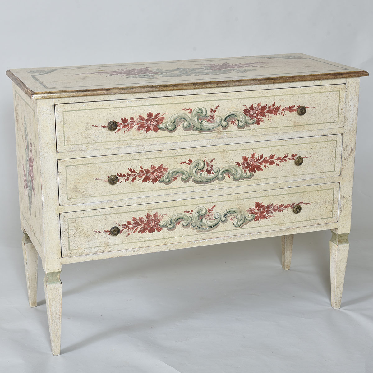 Painted Chest of Drawers Italian Elaine Phillips Antiques