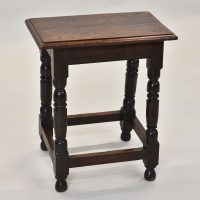 17th century Oak Joint Stool