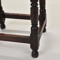 17th century Oak Joint Stool - Image 5