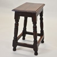 17th century Oak Joint Stool - Image 2