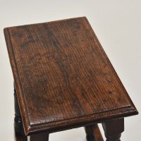 17th century Oak Joint Stool - Image 3