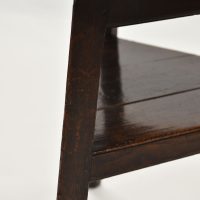 Late 18th century Oak Cricket Table - Image 4