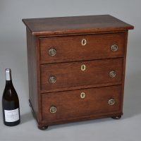 Oak Miniature Chest of Drawers