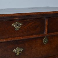 Queen Anne Oak Chest of Drawers - Image 4