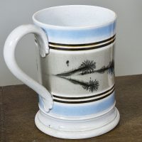 19th century Mochaware Mug