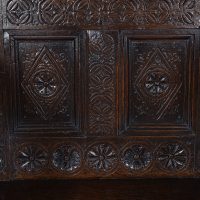 Exceptional 17th century Oak Wainscot Chair - Image 5
