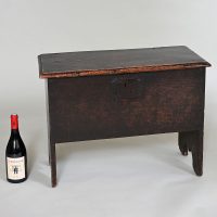 17th century Childs Oak Coffer - Image 3