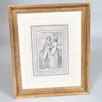18th century Stipple Print Engraving