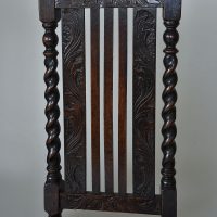 Fine Pair of 17th century Oak Chairs - Image 5