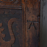 17th century Oak Coffer - Image 6