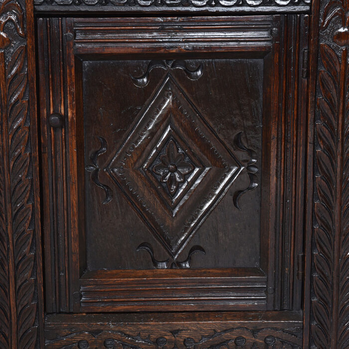Oak Bedside Cupboard - Image 5
