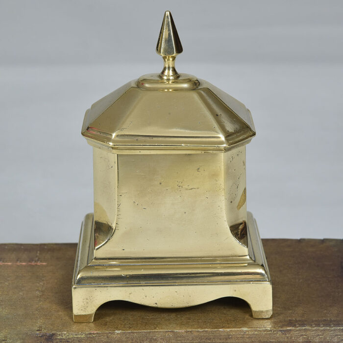 Georgian Brass Tobacco Box