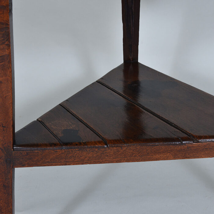 18th century Oak Cricket Table - Image 2