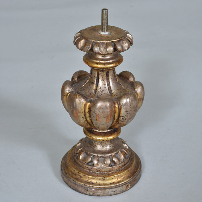 Hand carved lamp base - Image 2