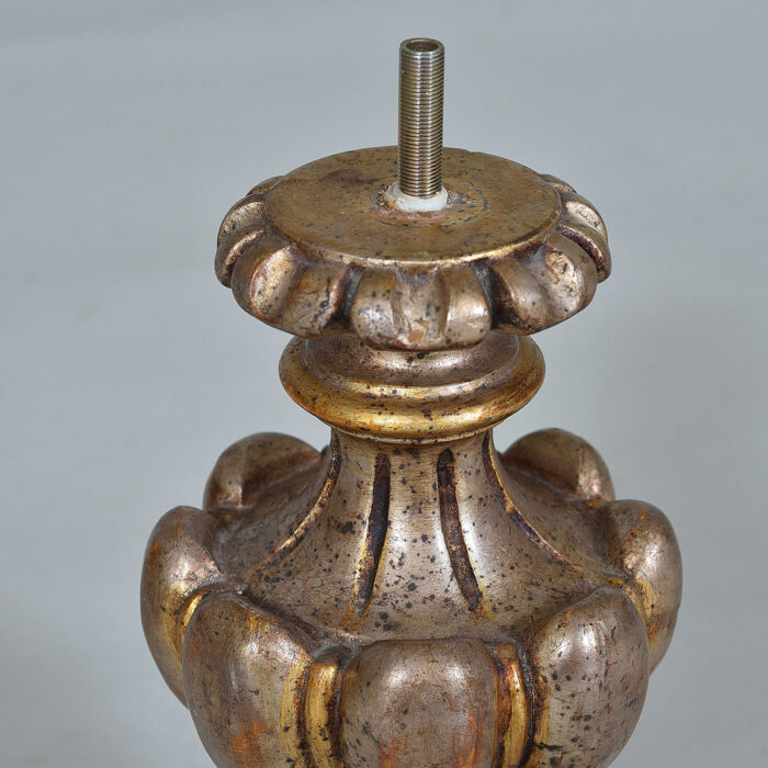Hand carved lamp base - Image 3