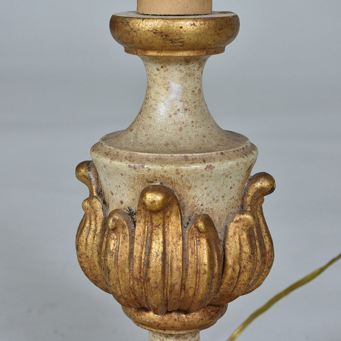Hand carved lamp base - Image 2