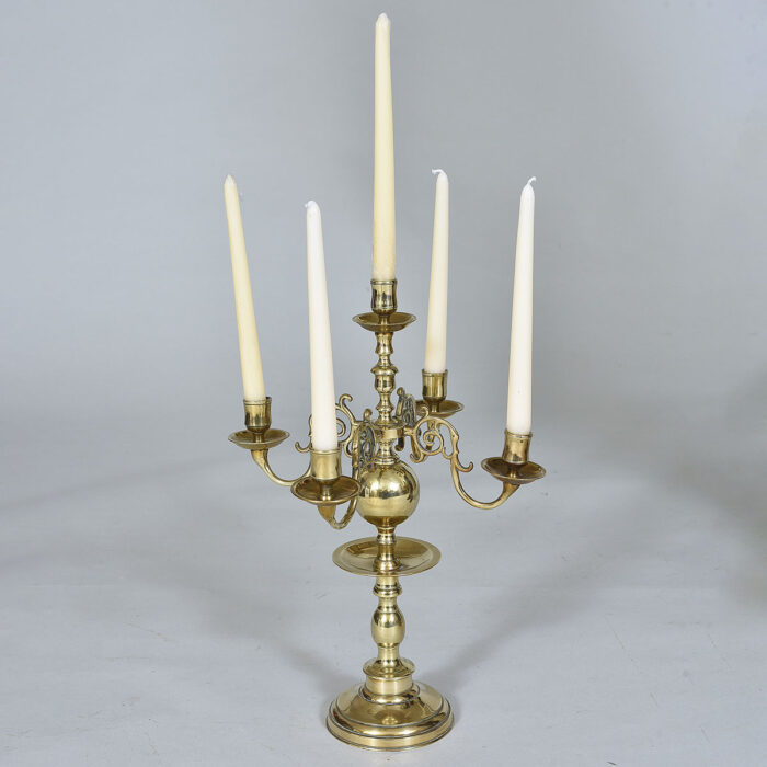 Antique Brass Candleabra