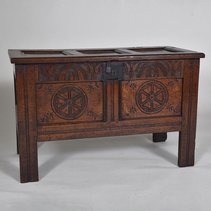 Small 17th century Oak Coffer