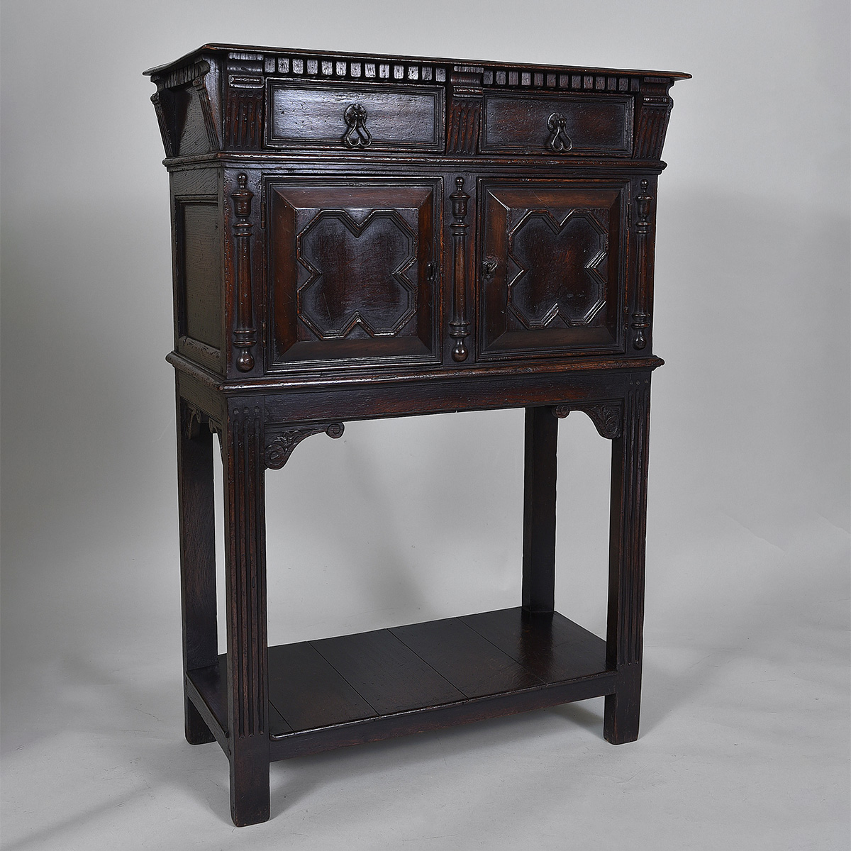 Small 17th century STYLE Oak Cupboard