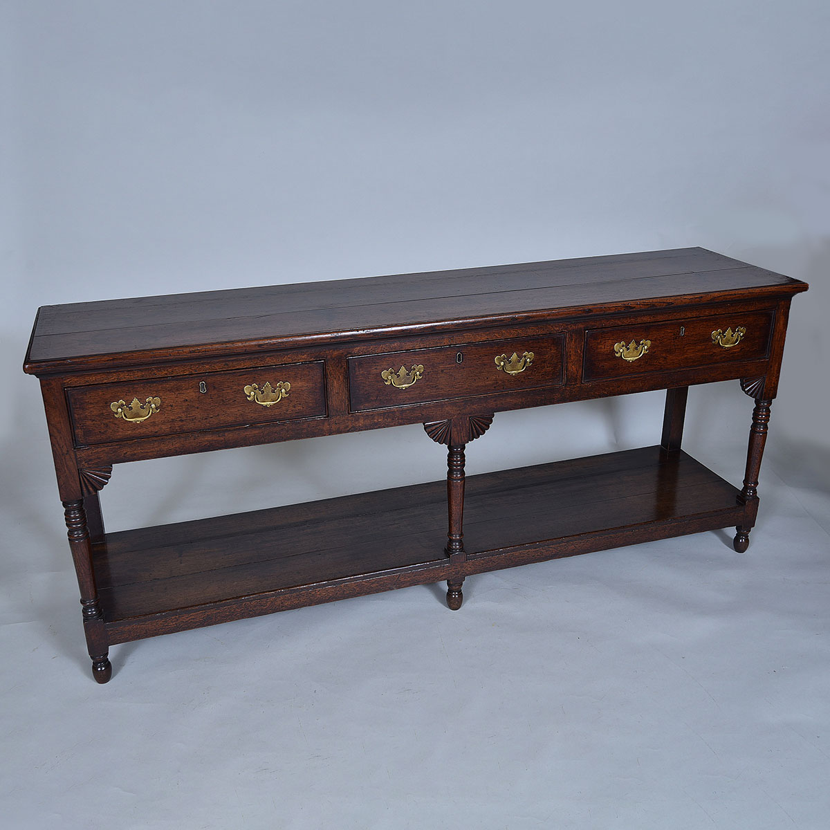 18th century Welsh Oak Potboard Dresser