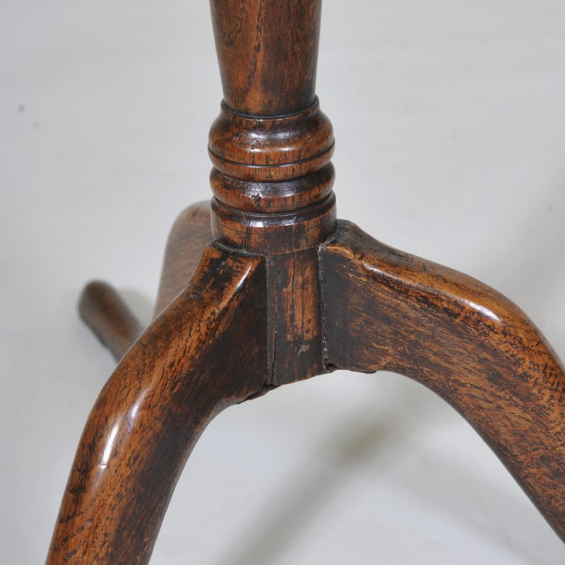 Small Late 18th century Oak Tripod Table – Elaine Phillips Antiques