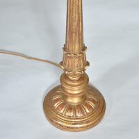 Gilded and Carved Lamp Base - Image 2