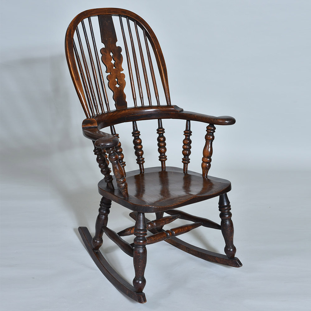 19th century Windsor Rocking Chair Elaine Phillips Antiques