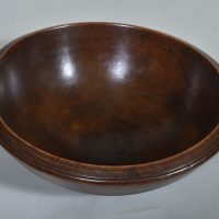 English Turned Dairy Bowl - C.1800 - Image 2